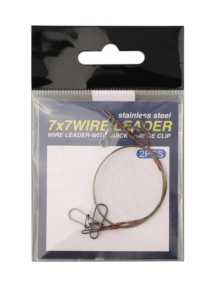 2 teile/paket Angelschnur Stah – Leader Line Bewertung und Preis