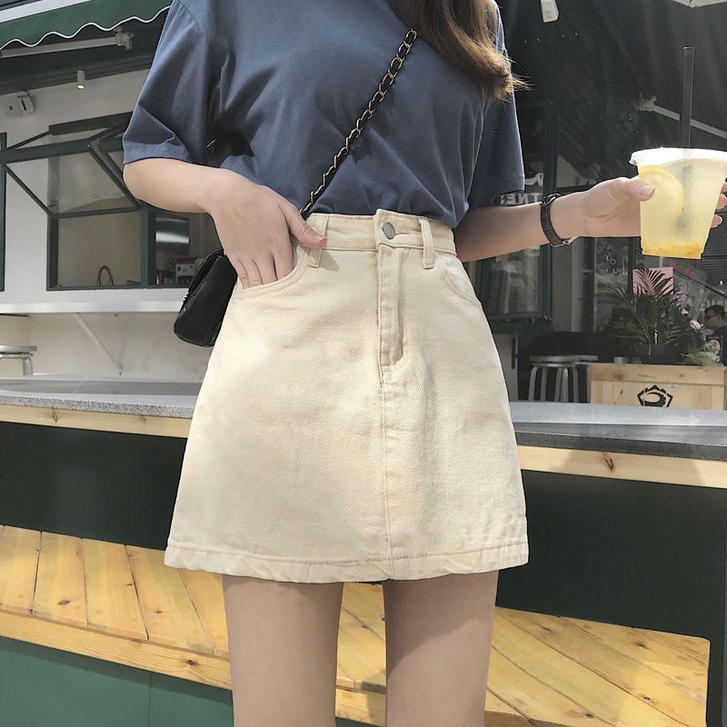 Einfarbiger High-Waist Denim A – Fly Line Bewertung und Preis