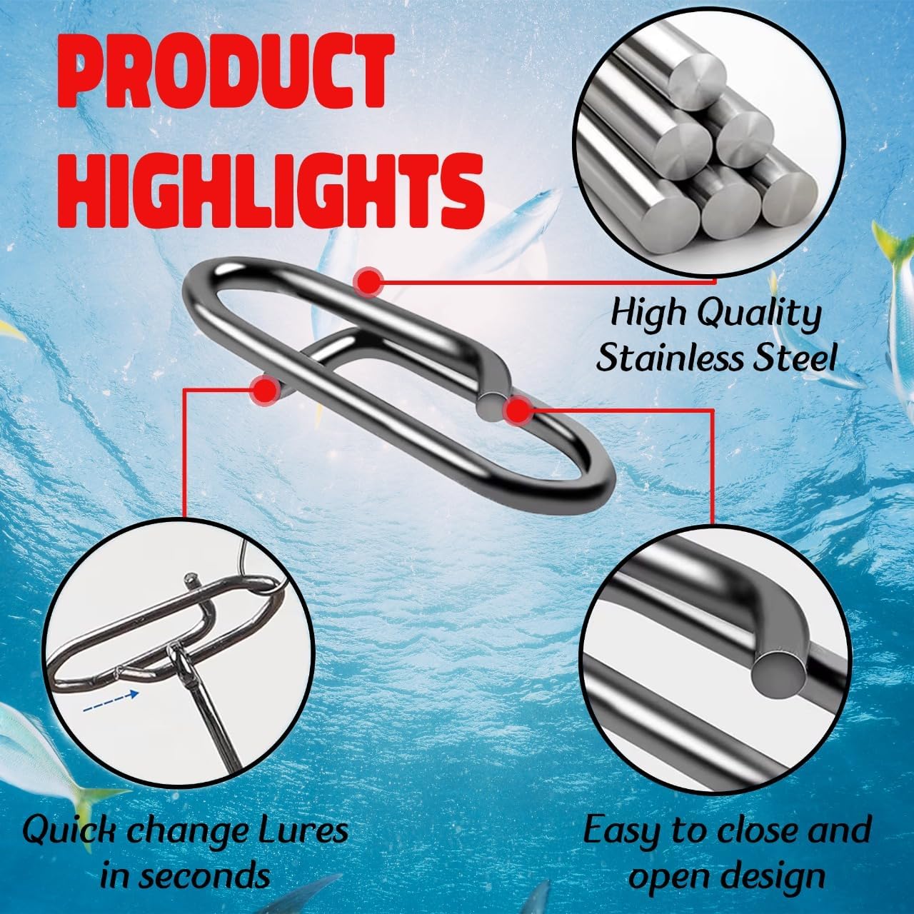 9KM Angeln Snap Kit 110 stücke – Saltwater Line Bewertung und Preis