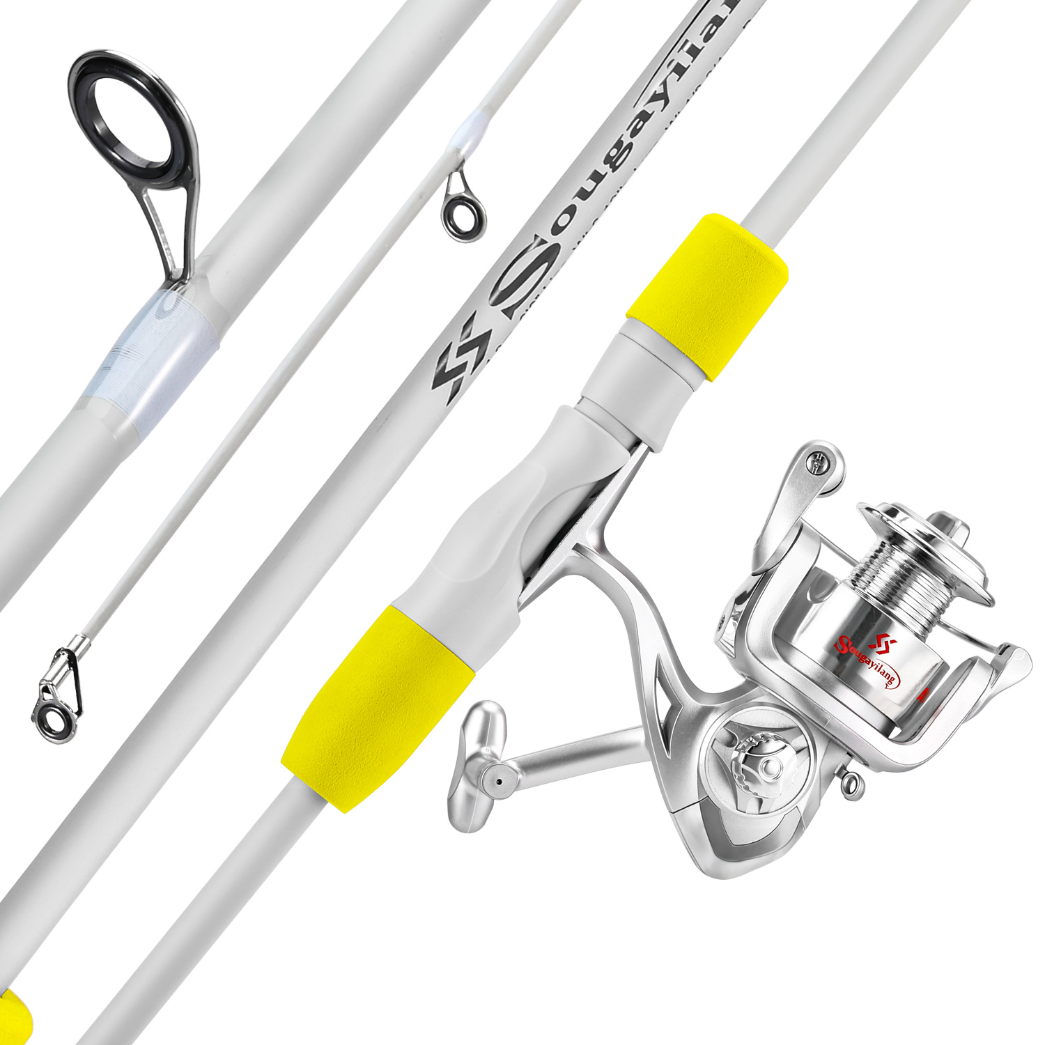Sougayilang 2 Abschnitt Spinni – Fishing Line Spooler Bewertung und Preis